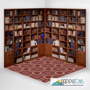 Пазловый 3D фотофон «Книжные полки»